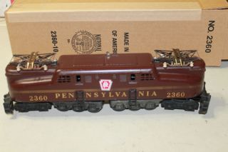 Lionel GG1 2360 Stamped Original with Repo Box Sweet