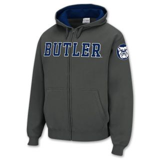 Butler Bulldogs NCAA Mens Full Zip Hoodie Charcoal