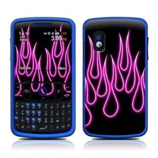 Pink Neon Flames Design Protective Skin Decal Sticker for