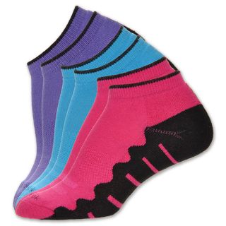 Reebok Wave Sole Low Cut Socks 3 Pack Purple/Blue