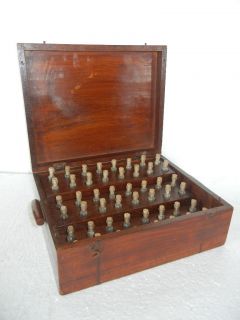 RARE Old Homeopathic Doctors Medicine Box