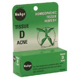 Nuage Labs Tissue D Acne Homeopathic Tissue Remedy 125 Tablets