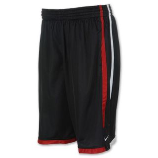 Mens Nike League Basketball Shorts Black/Gym Red