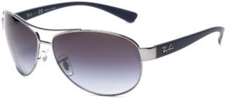  Sunglasses 63 mm, Non Polarized, Blue/Grey Gradient Ray Ban Clothing