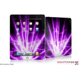 iPad Skin   Lightning Purple   fits Apple iPad by