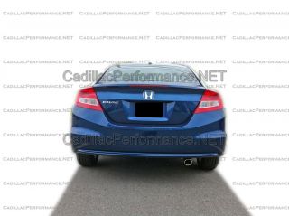 2012 2013 Honda Civic High Polished Muffler Exhaust Tip