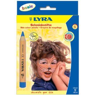 Face Painting Pencils 6/Pkg Basic
