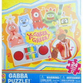Yo Gabba Gabba Boom Box 24 Piece Puzzle Toys & Games
