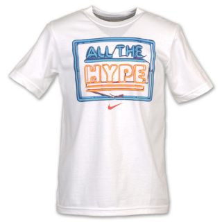 Nike All The Hype Kids Tee Shirt White
