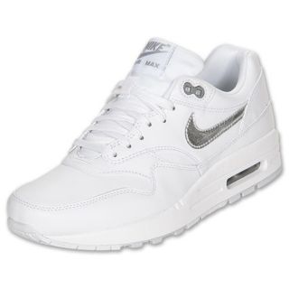 Womens Nike Air Max 1 Premium White/Metallic