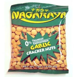 NAGARAYA   GARLIC CRACKER NUTS   5.64 0Z /160 G   Product of the
