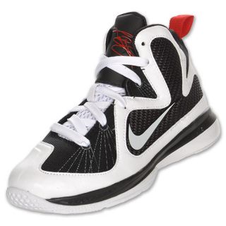 Nike LeBron 9 Preschool Basketball Shoes White
