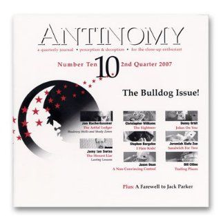 Antinomy Magazine #10 Toys & Games