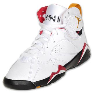 Air Jordan Retro 7 Kids Basketball Shoes White