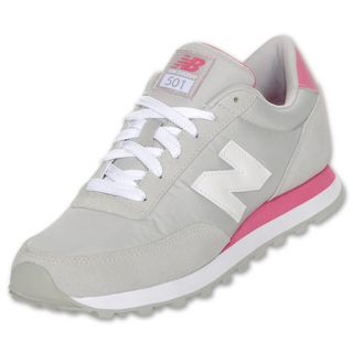 New Balance 501 Womens Casual Shoe Grey/Pink