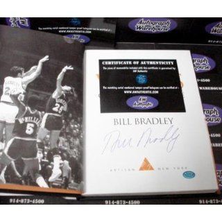 Bill Bradley autographed Values of the Game Hardcover Book