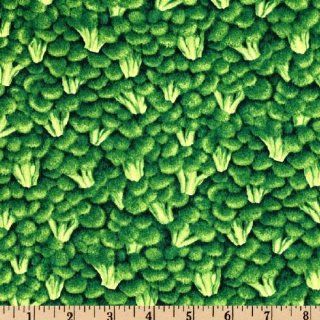 44 Wide Farmers Market Broccoli Green Fabric By The