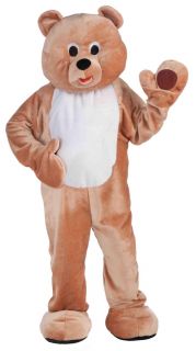 Deluxe Plush Adult Honey Bear Mascot Costume New