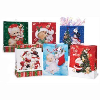 Extra Large Christmas Sharing Gift Bags 6ct Health