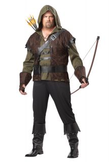 Robin Hood Outfit Plus Size Halloween Costume 01695