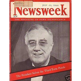 1940 Newsweek July 22 FBI stops a Nazi agent; Havana
