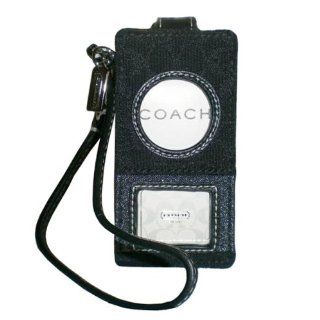 Coach Signature Stripe Ipod Nano Case 60003 (BLACK) 