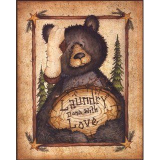 Laundry Done With Love   Poster by Mary Ann June (11 x 14