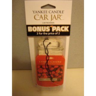 Yankee Candle Sweet Strawberry Car Jar Air Fresheners