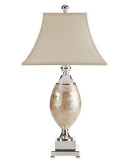  of Pearl Table Lamp Silver  Horchow Light Lighting