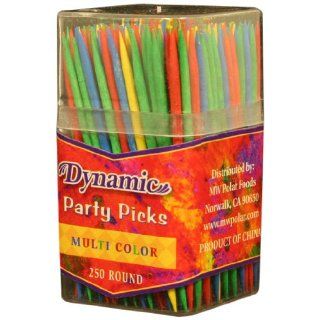 Dynamic Double Point Toothpicks, Color, 250 Count (Pack of