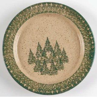 Three Rivers Winter Pines Brown (Hand Thrown) Bread