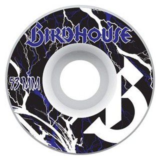 Birdhouse Lightning Logo 51mm Black Skateboard Wheels (Set