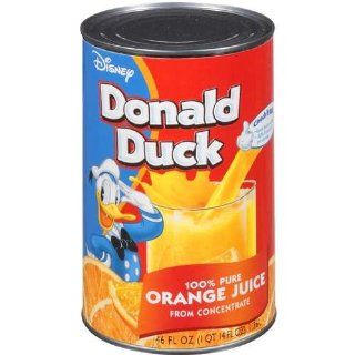 Donald Duck Unsweetened Grapefruit Juice, 46 Ounce Cans (Pack of 12