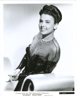 1943 Lena Horne Stormy Weather Pin Up Photograph Sophisticated Vintage