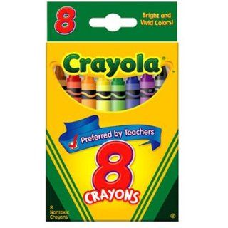 Crayola 8 Count Crayons   Case Pack 48 SKU PAS1077896