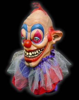 Killer Clown Latex Mask Halloween Horror Prop