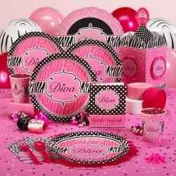 Pink Diva Zebra Cheetah Birthday Party Supplies You Pick Choose Your