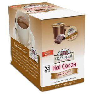 24 Grove Square Hot Cocoa Cups Milk Chocolate Single Serve Cup for