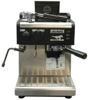 Pony Espresso Machine Coffee Maker Hot Beverage Convenience Store
