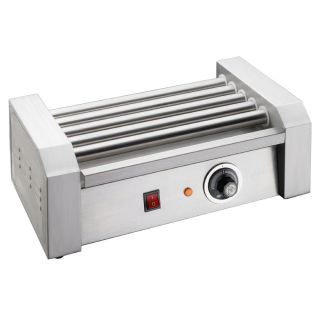 Great Northern Popcorn Commercial 8 Hot Dog 5 Roller Grilling Machine