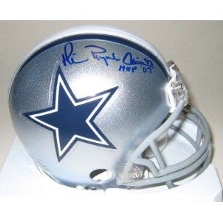 Michael Irvin Autographed/Hand Signed Dallas Cowboys Mini