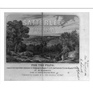 Historic Print (M) Satterlee Polkacomposed and