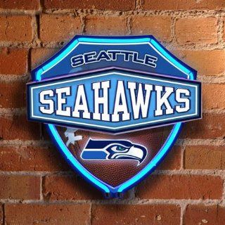 Seattle Seahawks Neon Shield Wall Lamp