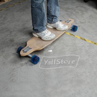New 9x36 Bamboo Drop Through Complete Longboard Skateboard Thr