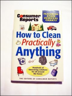How to Clean Practically Anything Book Free U s SHIP