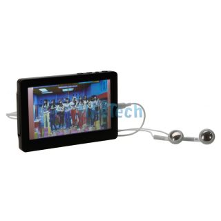 New 4 3 4GB 4G Touch Screen  MP4 Player with FM Radio Recorder