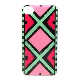 Triangles Mayan Aztec Pattern   iPhone 4 4S Snap On Case