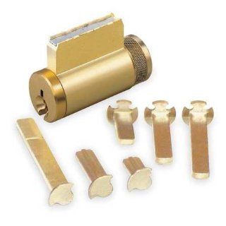 KABA ILCO 15995YA 26D KD Brass Cylinder,Chrome,5 Pin,2