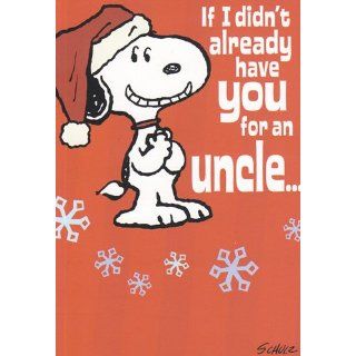 Greeting Card Christmas Peanuts If I Didnt Have You for