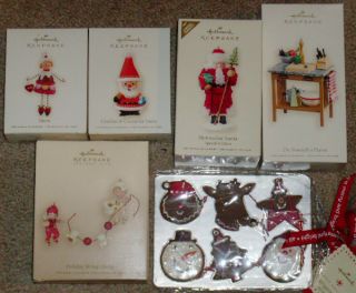 Kitchen Cook Hallmark Ornament Lot Nutcracker Santa Do Yourself A